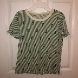 Urban Outfitters | Striped Anchor Tee